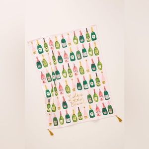 Anthropologie Ladies Who Brunch Dish Towel